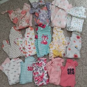 0-3 month Girls Sleepers